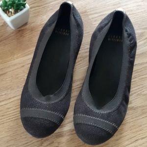 Stuart Weitzman Brown Goosebump Comfort Flats 8